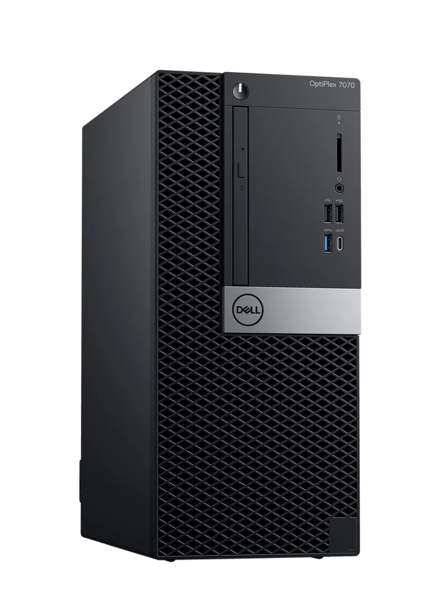 Calculator desktop  Dell 7070 tower i5-9500 8gb-256gb nvme -dvd-rw