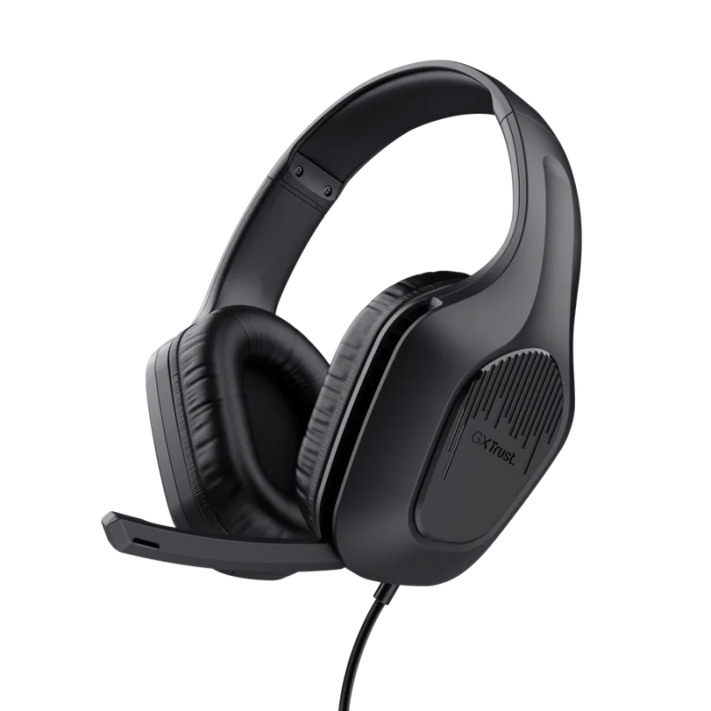 Casti cu fir Trust GXT 417 Zirox, lungime cablu 120cm, frecventa raspuns 20 Hz, 20.000 Hz, nivel sunet 90 dB, sunet stereo, negru