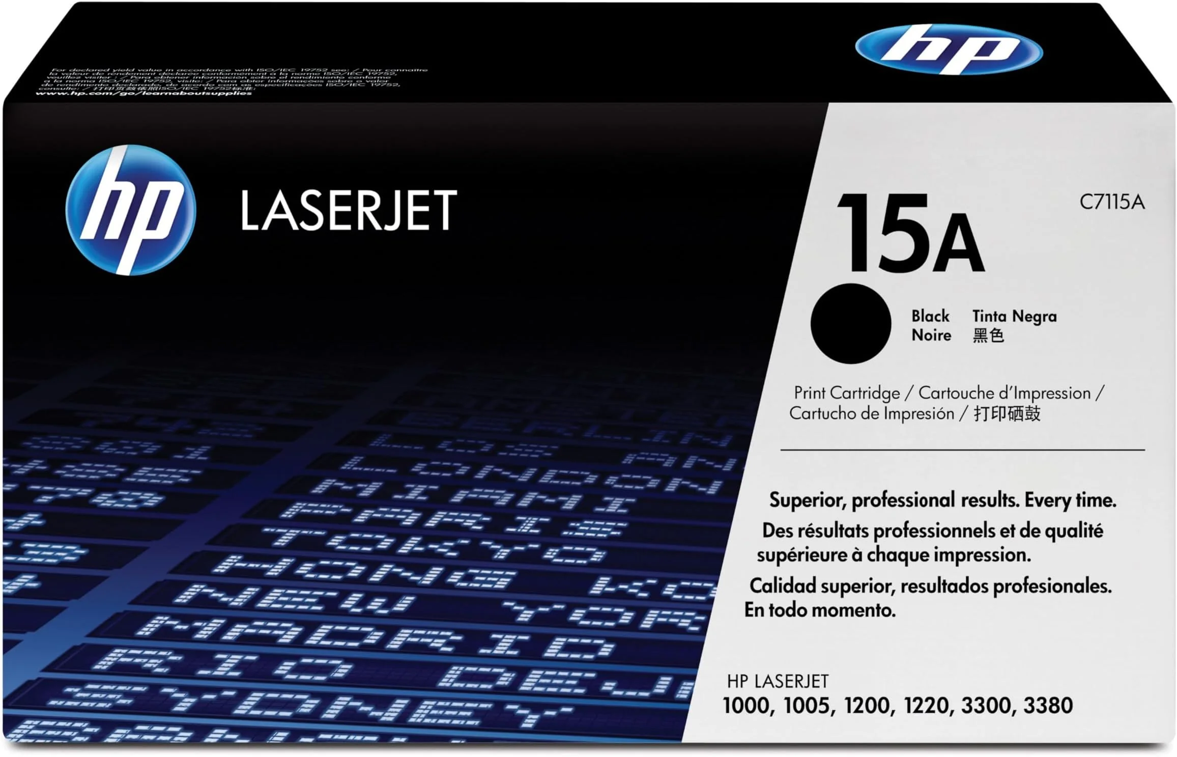 Cartus de toner Laser original HP 15A Black