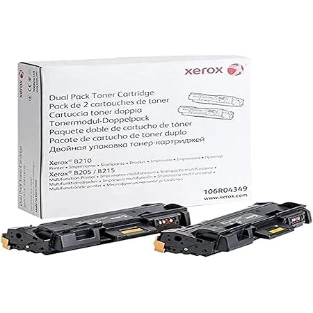 Cartus de toner laser original XEROX 106RO04349 pt. B210/B205/B215- Dualpack
