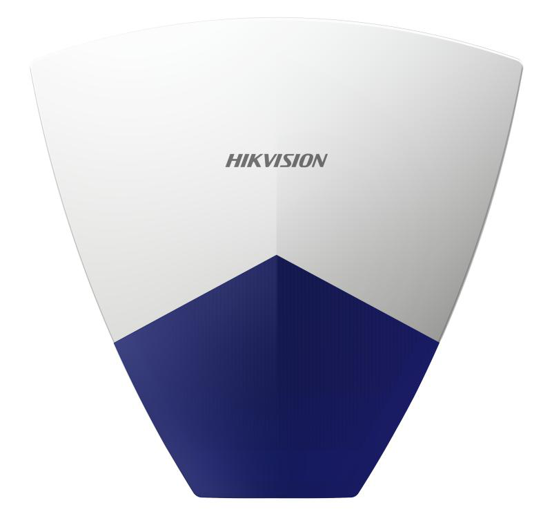 Sirene de exterior Hikvision DS-PS102X/BL, putere acustica@1 meter: 110 dBA,  PGM/BELL port, 3 tipuri de alarma: alarma de in