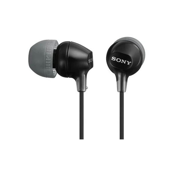 Casti In-Ear Sony MDR-EX15LPB, Cu fir, Negru,
