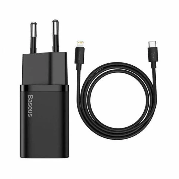 INCARCATOR retea Baseus Super Si, Quick Charge 20W, 1 x USB Type-C 5V/3A max, TZCCSUP-B01