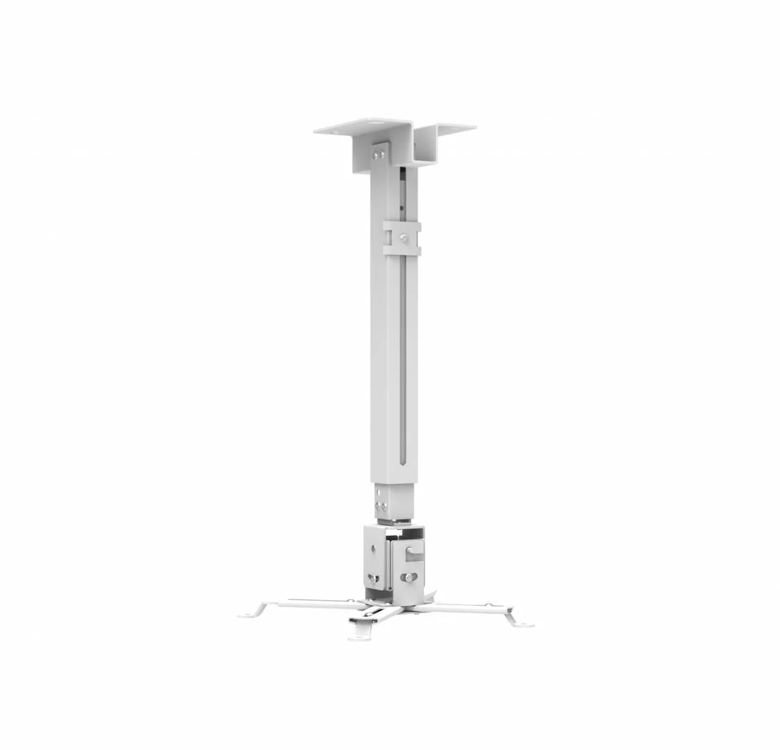 Suport tavan videoproiector Serioux, PJM1A, model universal de montare, tilt: -15 to +15, max 10 kg, inaltime reglabila 430-650 mm, SRXA-PJM1A