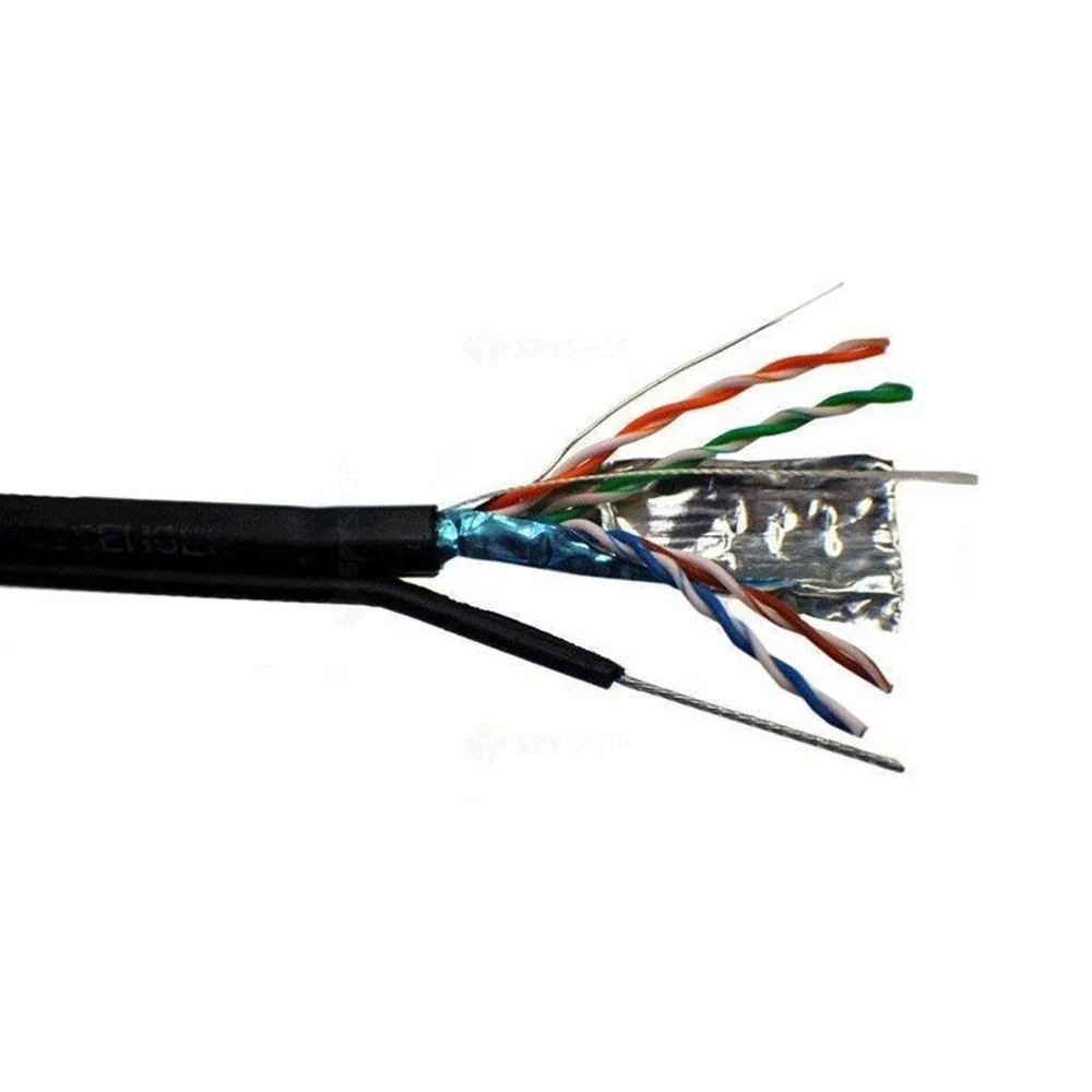 Cablu FTP cu sufa 24AWG 8 firex0.52 cupru