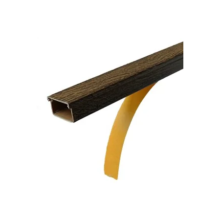 Canal cablu 25x25 cu adeziv, mahon