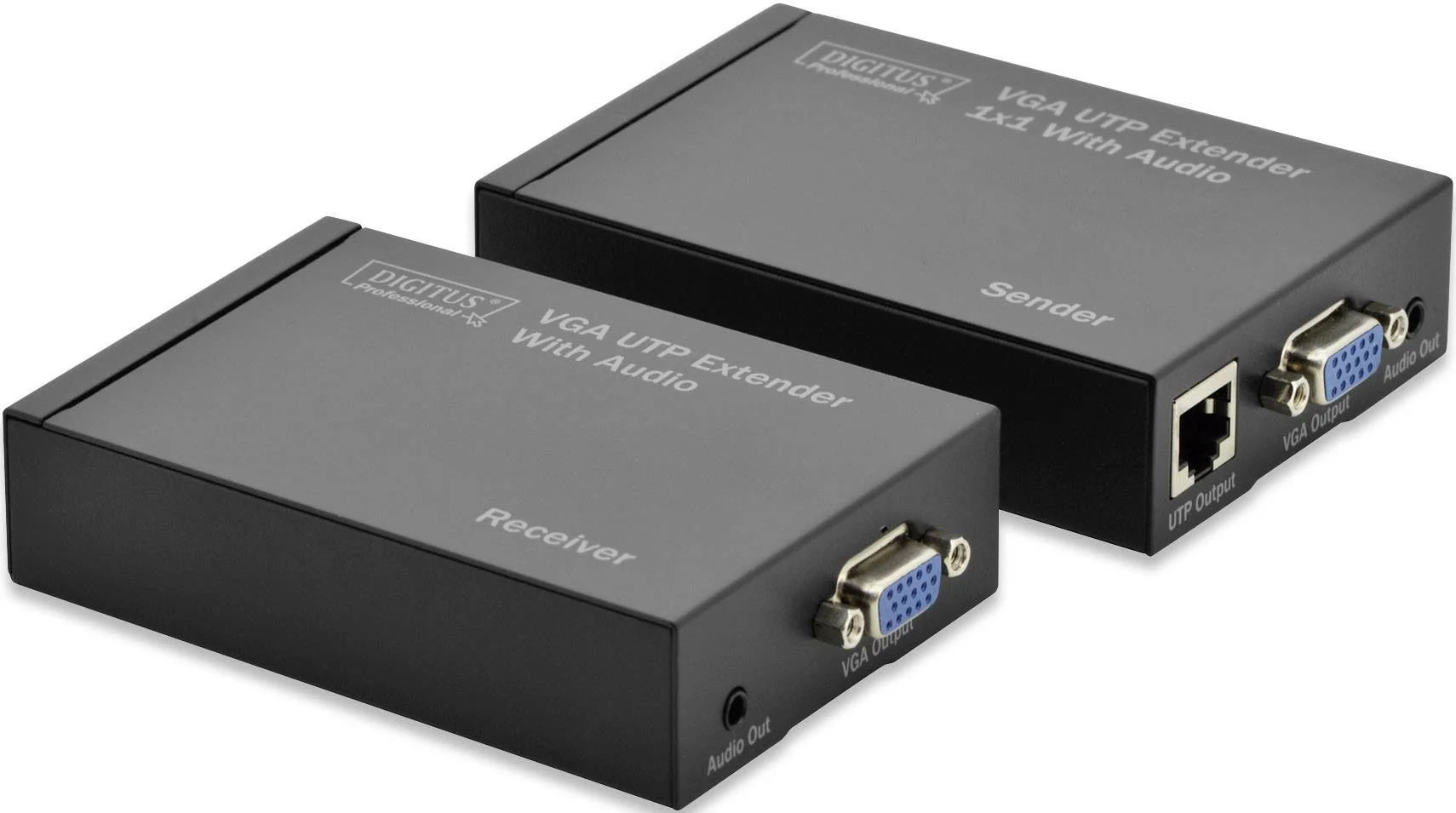 Multimedia Extender 300m, prin Cat5.