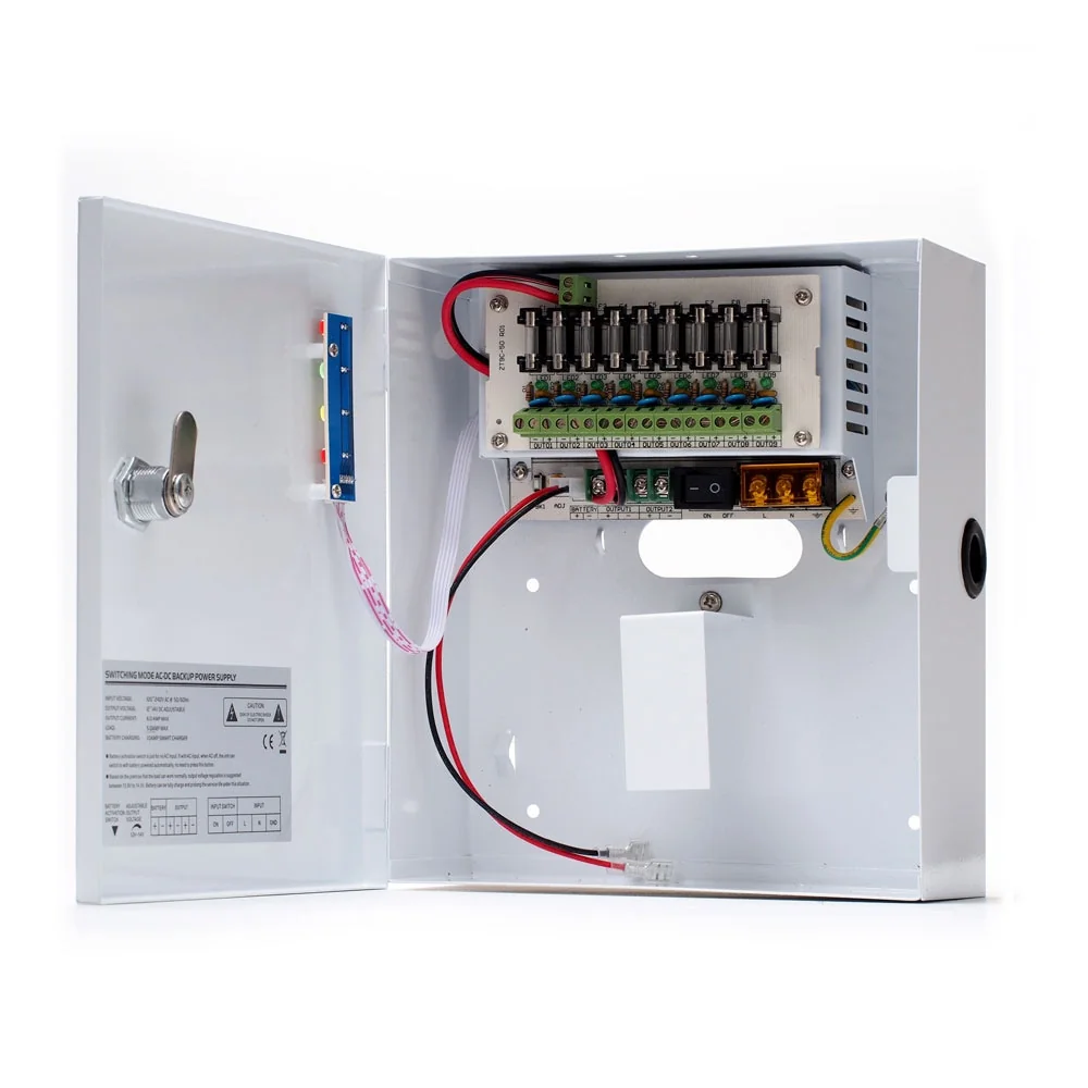 Sursa alimentare backup CAB4-PS5 12V 5A pentru sisteme securitate