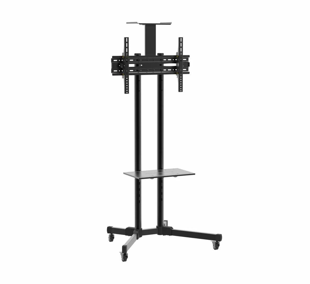 Stand TV Mobil Serioux TV109, Reglabil, 32-70``, VESA 600x400mm, suporta pana la 50kg, negru