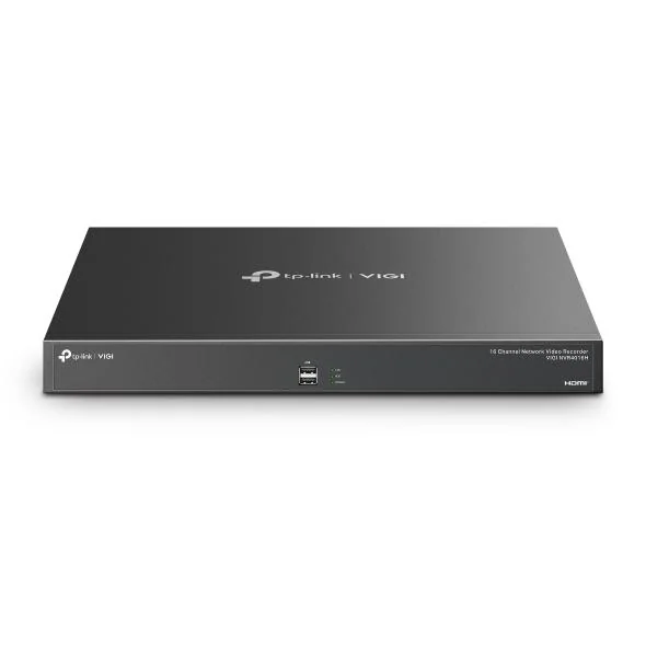 NVR TP-Link VIGI 16 canale 4016H ; 4K, 4xSATA Interface, max 16dTB, H.265+; ONVIF, detecție mișcare, linie, intruziune, persoane, vehicule etc.