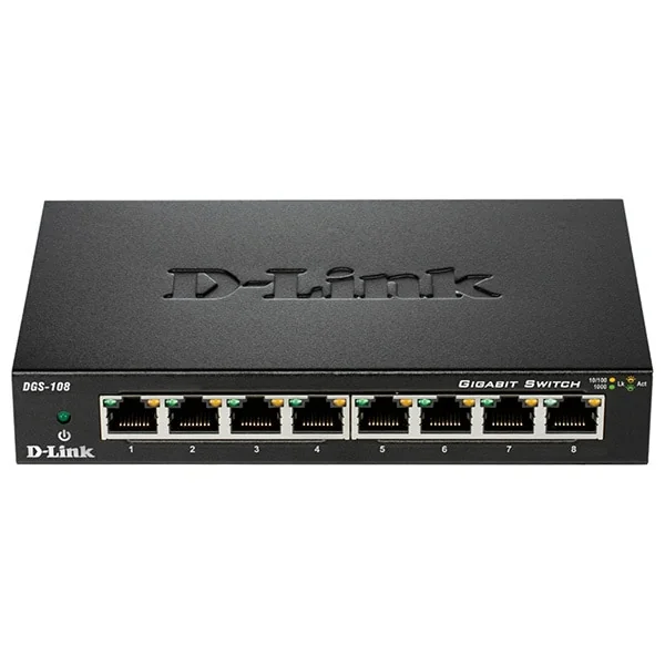 SWT 8*10/100 TX D-LINK DES-108/E D-Link