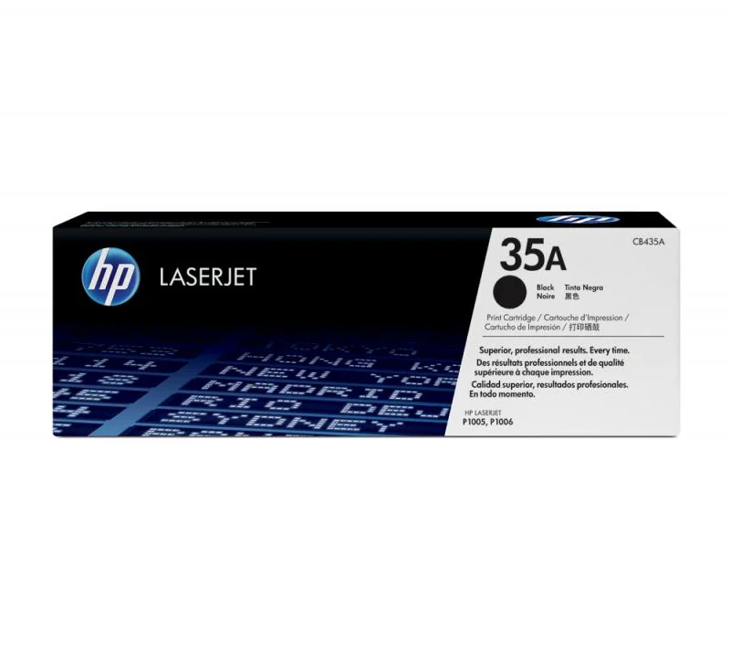 CB435A Toner HP negru 1500 pag LaserJet P1005/P1006 HP