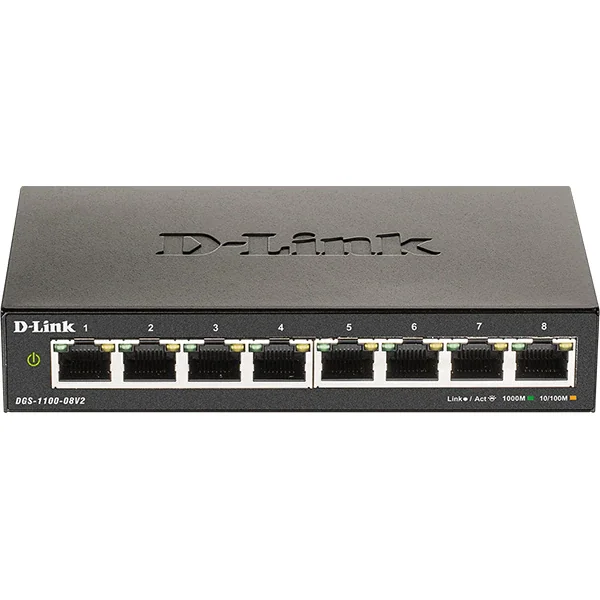 SWT 8*GBIT POE D-LINK DGS-1100-08PV2/E D-Link