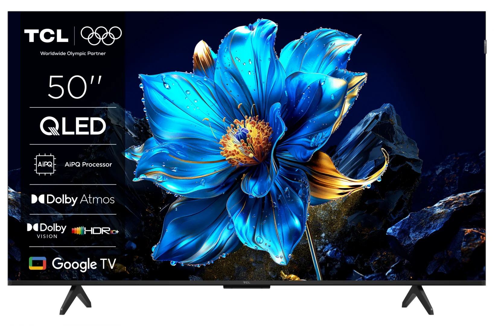 Televizor TCL QLED 50P71K, 126 cm, Smart Google TV, 4K TCL