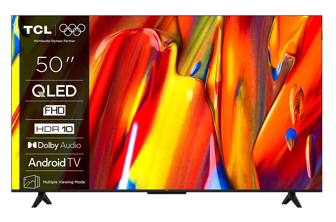 Televizor TCL QLED 50S59K, 126 cm, Smart Android TV, 60 Hz, Clasa E TCL