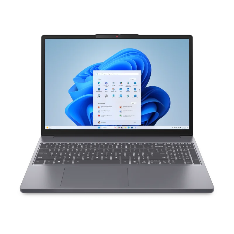 Laptop Consumer Lenovo IdeaPad Slim 3 15ARP10, cu procesor AMD Ryzen 5 150, 15.3'' IPS, 16 GB DDR5, 512 GB SSD, AMD Radeon 660M, Fr OS