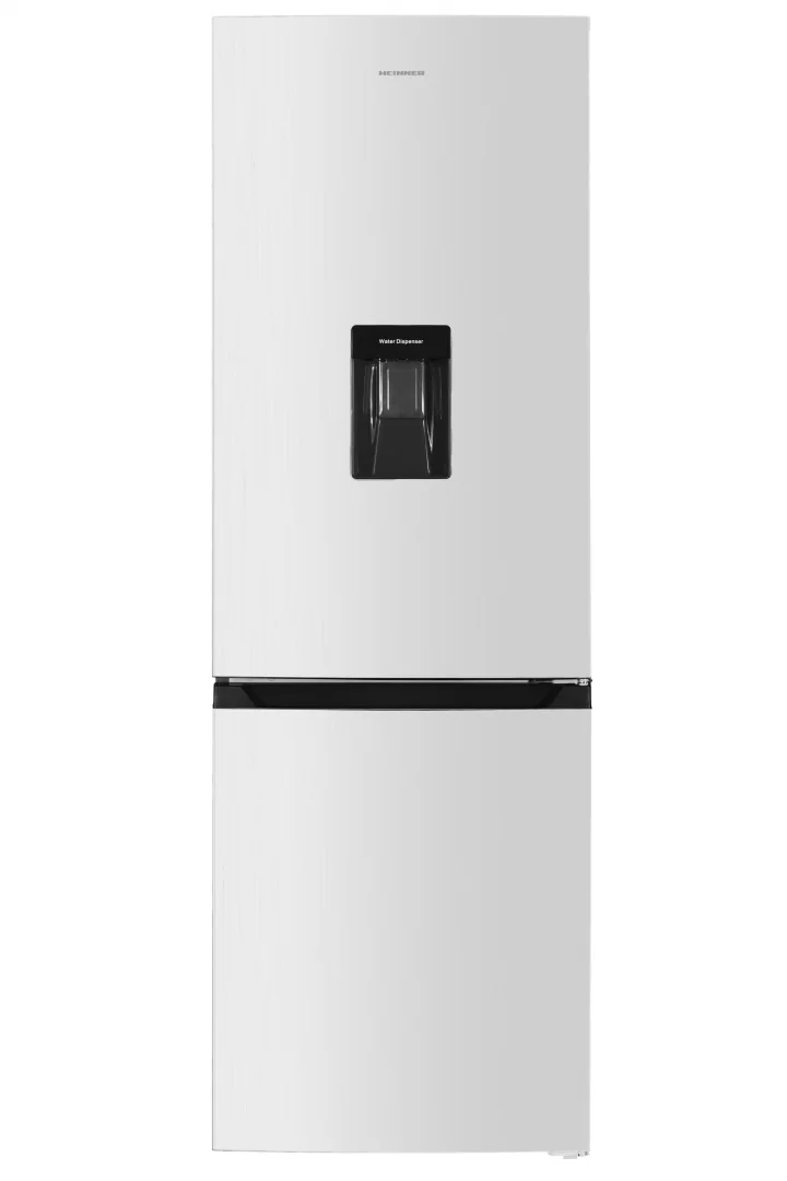 Combina frigorifica HEINNER HCNF-HM291INVWDE++, No Frost, 291 l, Clasa E, Dozator apa, Compresor inverter, Alb Heinner