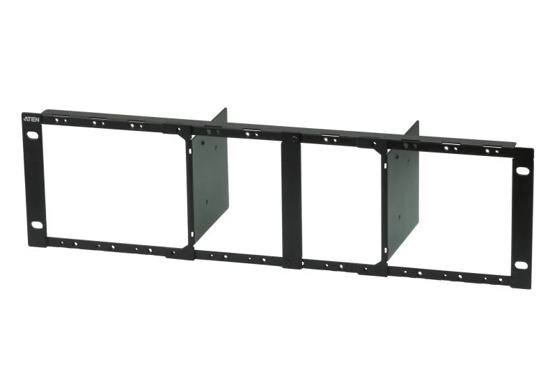 Rackmount kit video extender ATEN VE-RMK3U. Tipul: Kit montare, Culoarea produsului: Negru. Greutate: 2,33 kg ATEN