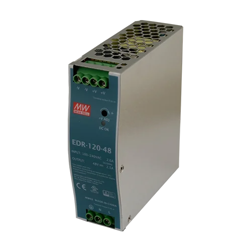 Sursa de alimentare in comutatie, 48V/2.5A, 120W, sina DIN - MEAN WELL EDR-120-48 Meanwell