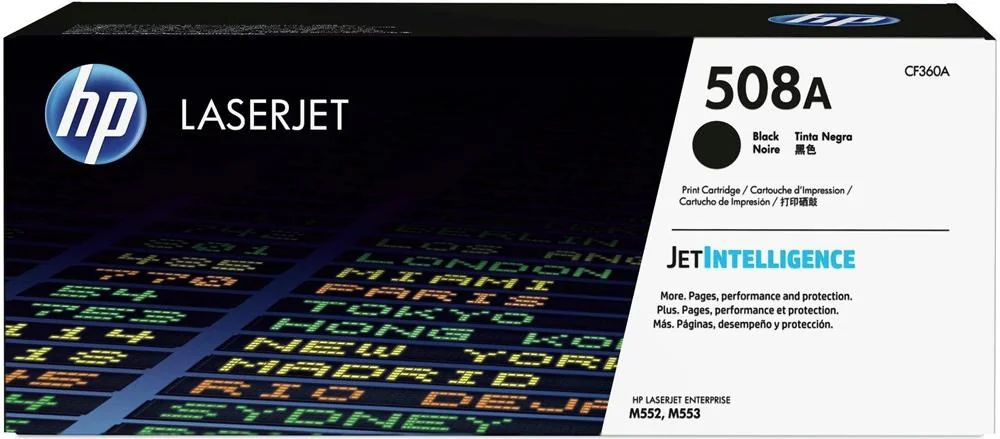 CF360A Toner HP 508A negru 6000 pag LaserJet M552dn, M553dn,n,x, M577c,dn,f HP