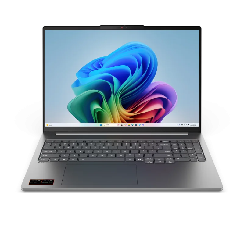Laptop Consumer LENOVO IdeaPad Pro 5 16AGP11 Copilot+ PC, cu procesor Ryzen AI 7 450, 16'' OLED, 24 GB LPDDR5x, 1 TB SSD, AMD Radeon 860M, Fara OS, 3 ani Garantie Lenovo