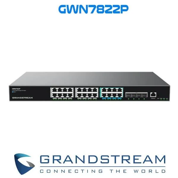 GRS SWT M NET 24 PORTS L3 POE   GWN7822P Grandstream