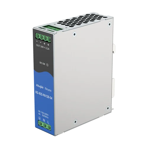 Sursa de alimentare in comutatie, 54V/2.2A, 120W, sina DIN - Ruijie Reyee RG-NIS-PA120-54 Ruijie Networks