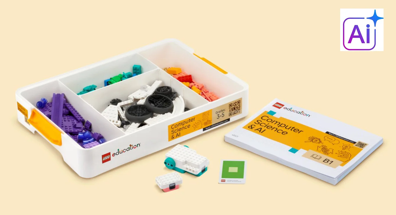 45521 LEGO® Education Computer Science & AI Kit 3-5, 4 elevi, 8 ani + Lego® Education