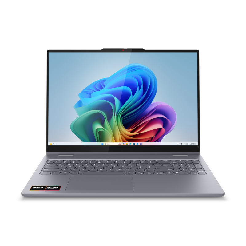 Laptop Consumer Lenovo IdeaPad 5 2-in-1 16AKP10 Copilot+, cu procesor Ryzen AI 7 350, 16'' IPS Touch, 16 GB LPDDR5x, 1 TB SSD