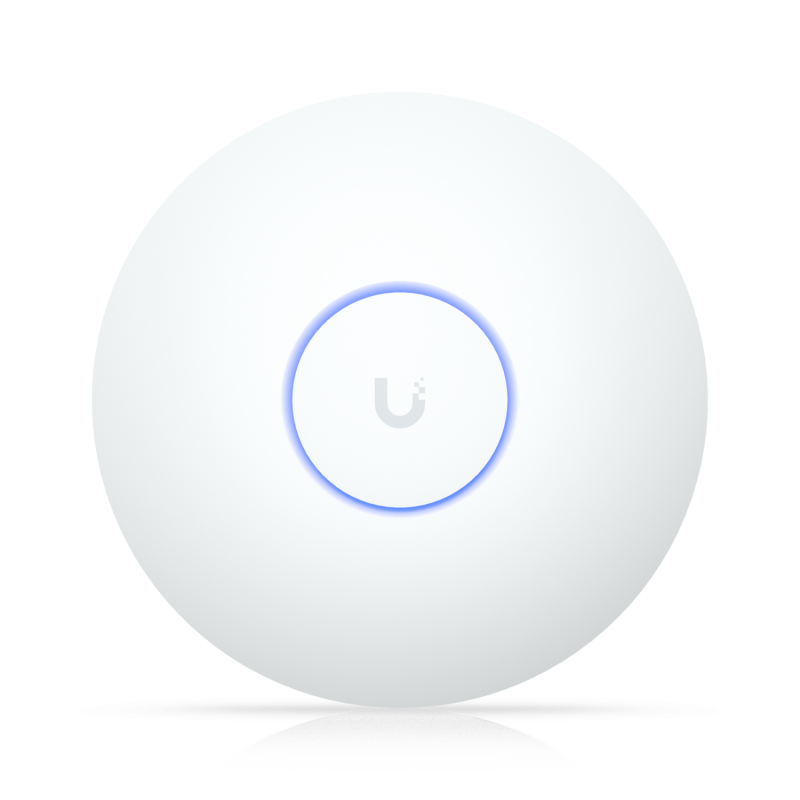 Acces point Ubiquiti U7-LR Wifi 7, 1 x RJ-45 port, 7300 Mbit/s, tensiune DC 42.5 - 57 V, alb | Altamag.ro