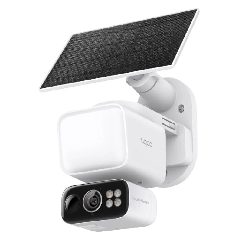 Tapo Solar-Powered Floodlight Pan/Tilt Security Camera Kit TP-Link