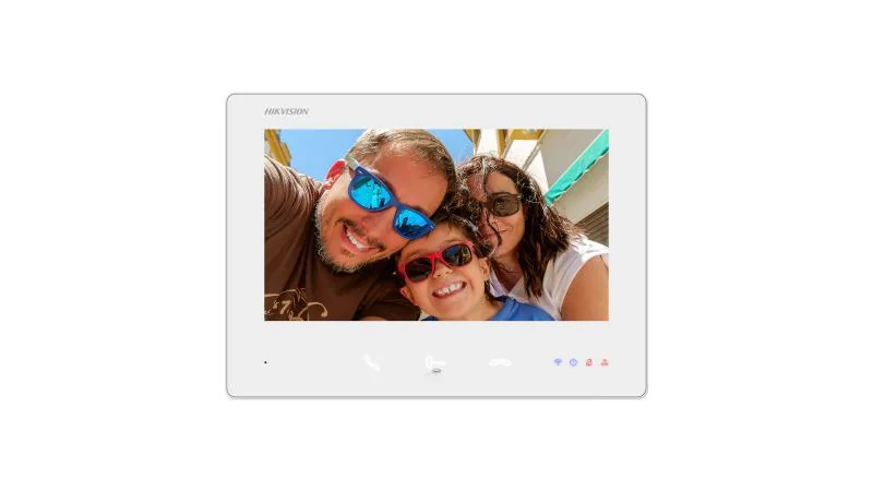 Monitor videointerfon color Hikvision DS-KH7300EY-WTE2/White Hikvision