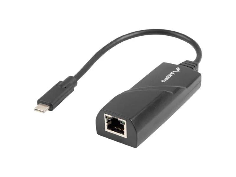 NC-1000-02 Adapter Lan Card USB Typ-C 3.1 - RJ45 1GB on Cable Lanberg