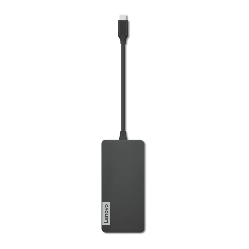 Hub Lenovo USB-C 7 în 1; conectivitate: Port USB-C; Porturi de extindere: 2 x USB 3.0; 1 x USB 2.0; 1 x HDMI 1.4; 1 x Cititor de car duri TF; 1 x Cititor de carduri SD; 1 x Port de incarcare USB-C Lenovo