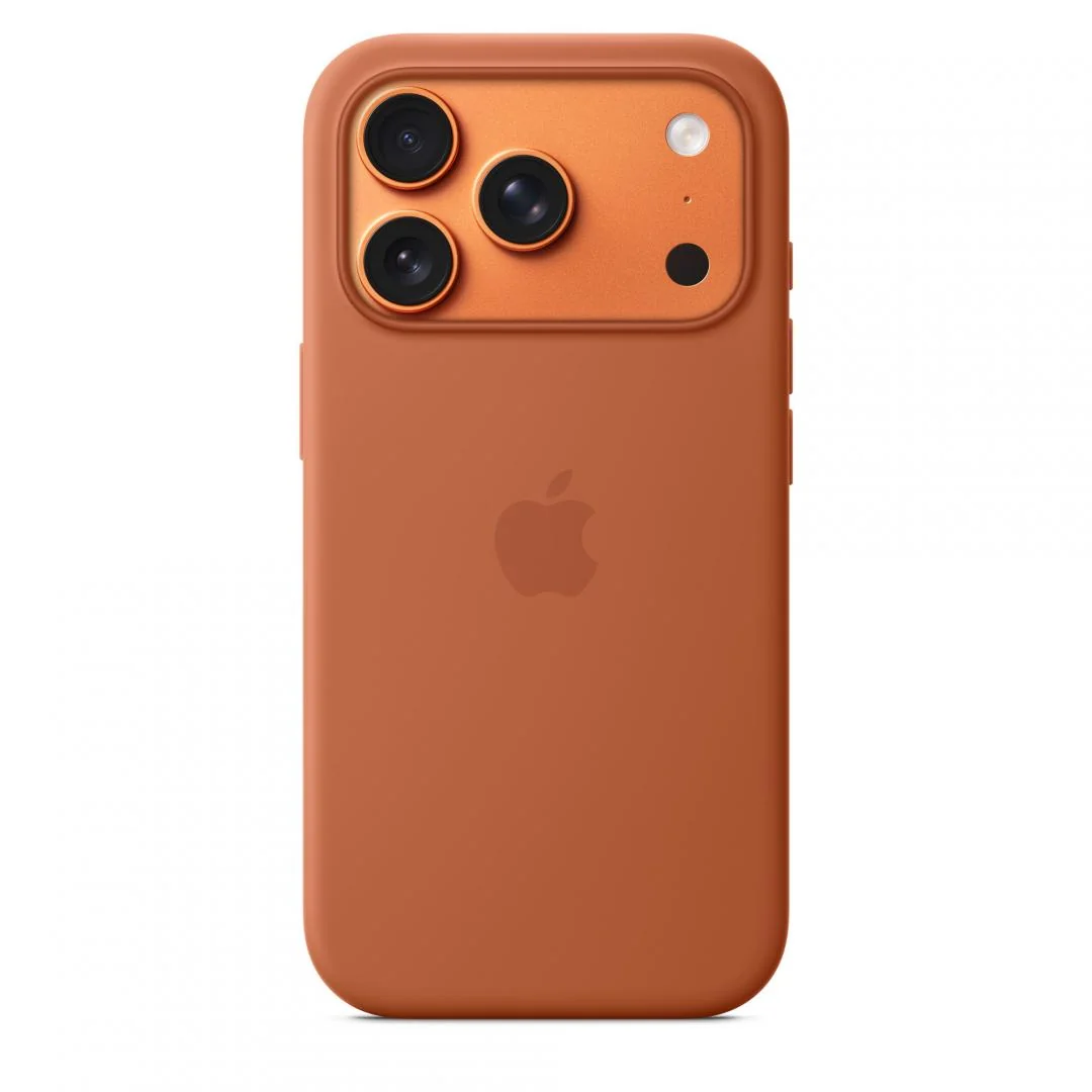 iPhone 17 Pro Silicone Case with MagSafe - Terra Cotta Apple