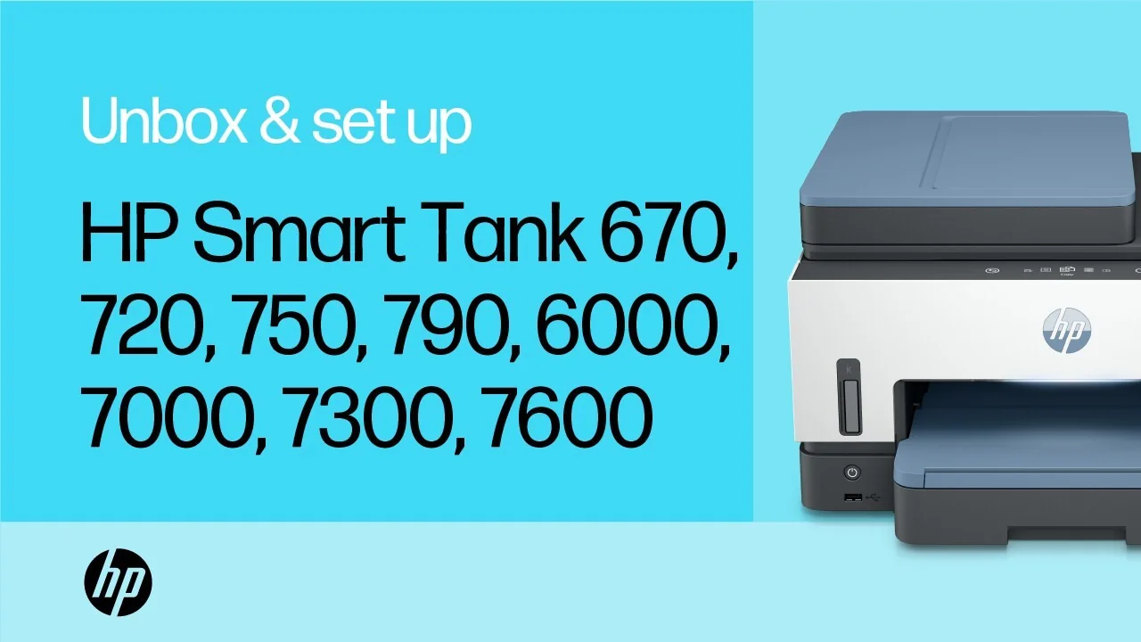 HP Smart Tank 750 All-in-One A4 Color Dual-band WiFi Ethernet Print Scan Copy Inkjet 15/9ppm