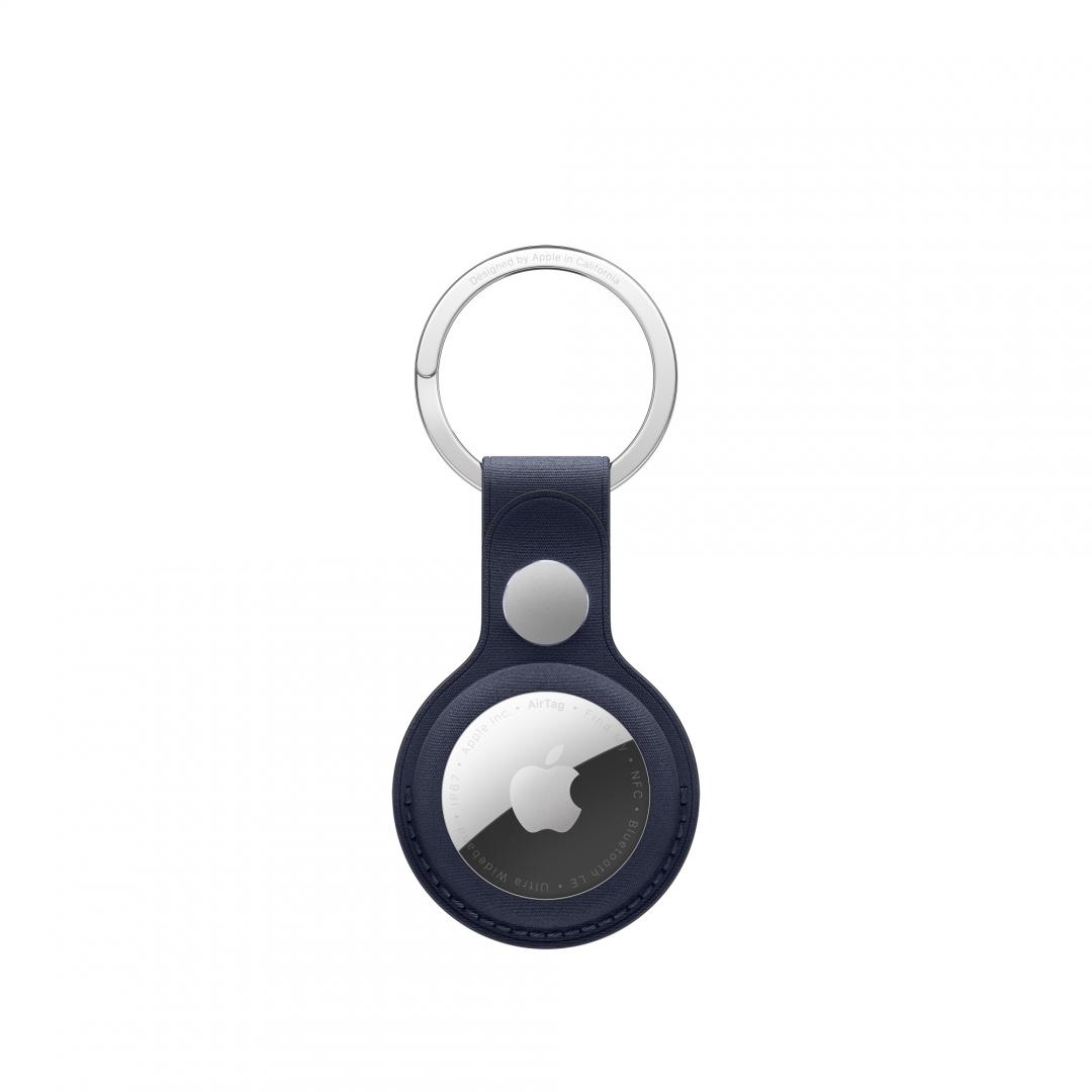 AirTag FineWoven Key Ring - Navy | Altamag.ro