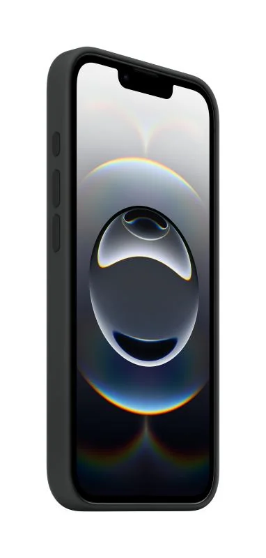 iPhone 16e Silicone Case - Black Apple