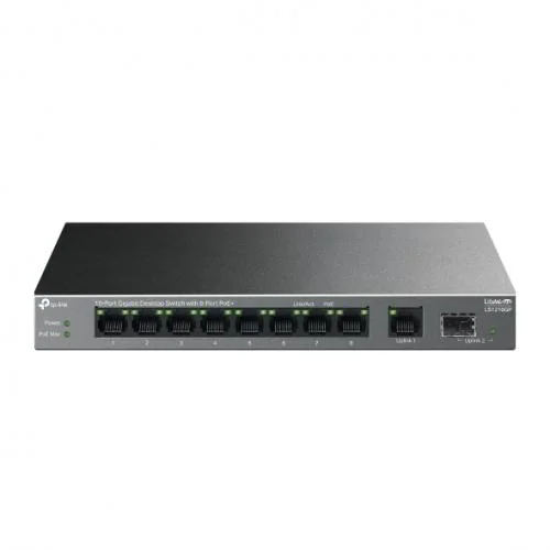 "10-Port Gigabit Desktop Switch with 8-Port PoE+ TP-Link