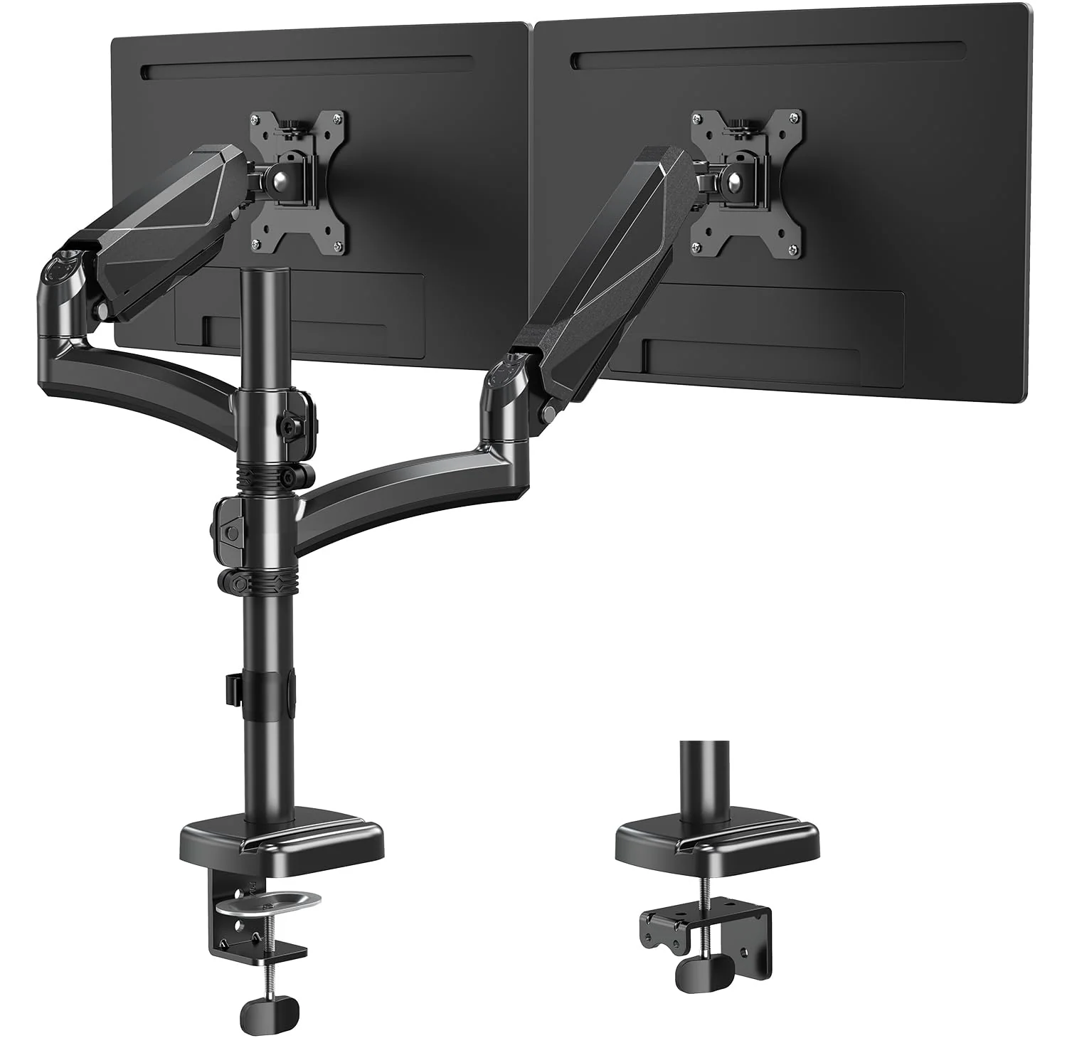 GEMBIRD Adjustable desk mounted double monitor arm 17-32inch