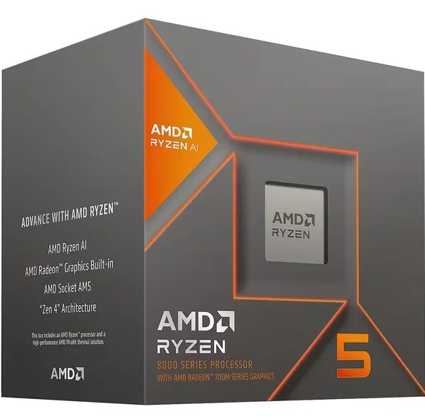 Ryzen 5 8600G 5.05GHz AM5 6C/12 65W 22MB with Wraith Stealth Cooler BOX AMD