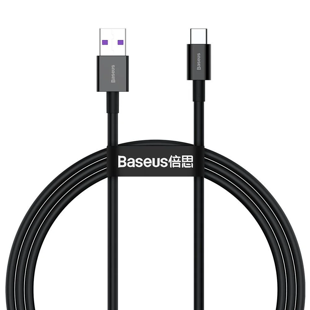 Cablu Baseus Type-C 66W, 1m, negru Baseus