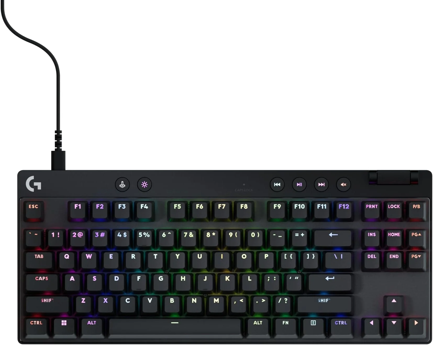 LOGITECH PRO X TKL RAPID Black (US)