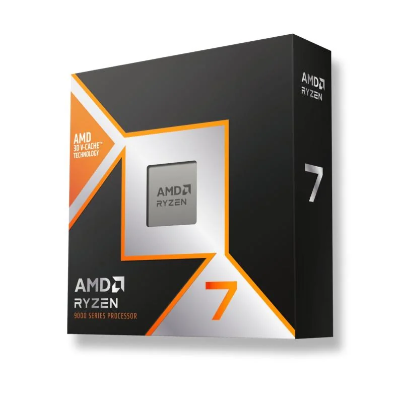 Ryzen 7 9800X3D 5.2GHZ AM5 8C/16T 120W 104MB BOX AMD