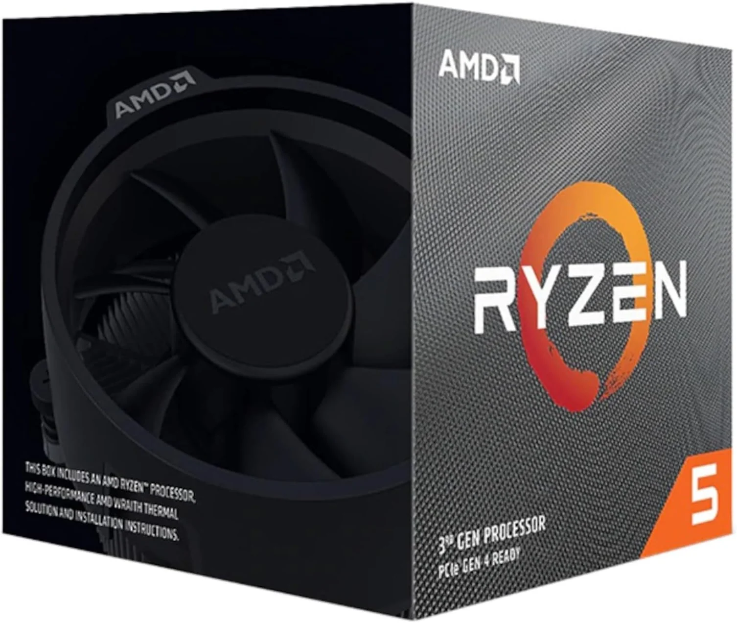 Ryzen 5 5600XT AM4 65W 6C/12T 3.7GHz SR1 PIB BOX AMD