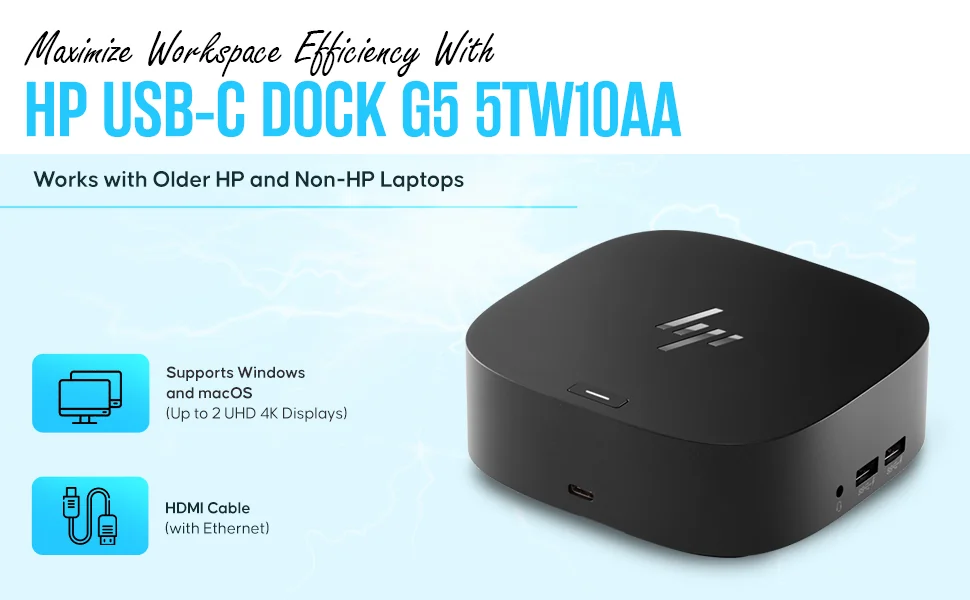 HP USB-C 100W G6 Dock SmartBuy