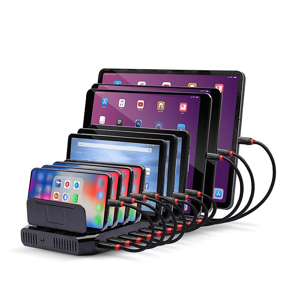 Statie Incarcare 10 porturi USB A Lindy