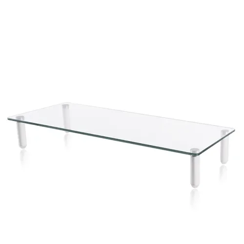 Suport Monitor de Birou, Neomounts by Newstar PLASMA-M1700E, suporta pana la 25kg, transparent Neomounts