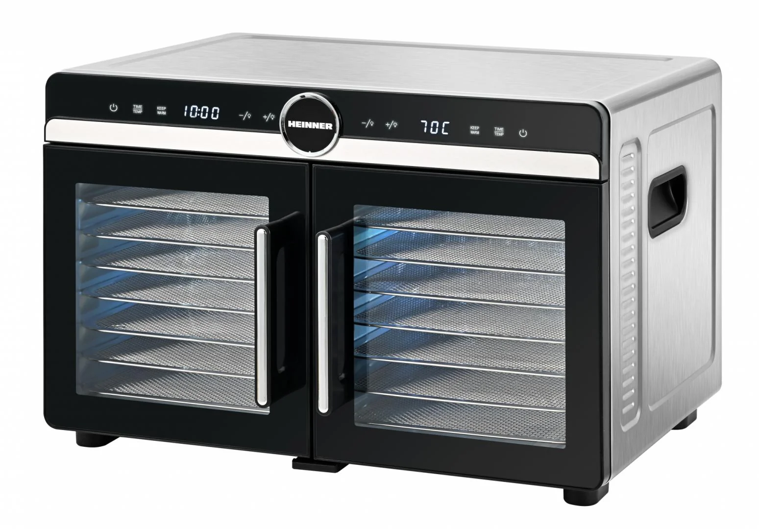 DESHIDRATOR FRUCTE SI LEGUME HEINNER DUALDRY ELITE HFD-KDDB1400BKSS