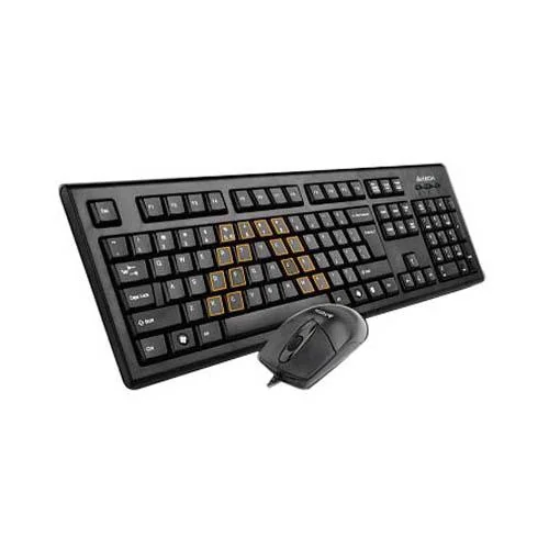 Kit tastatura + mouse A4Tech KRS-8572, USB, negru A4Tech